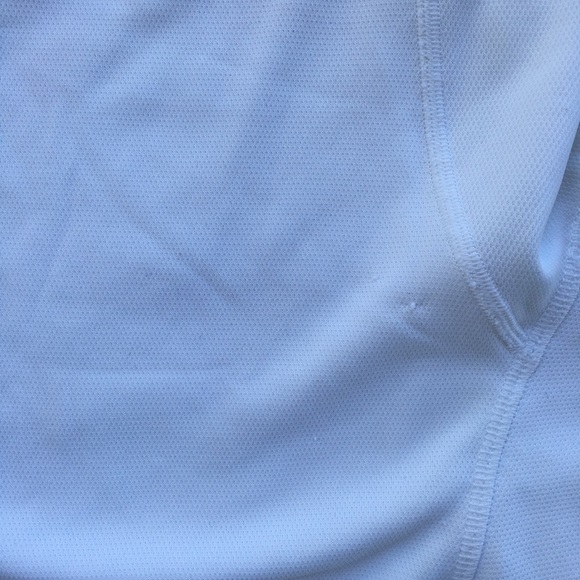 Land’s End white activewear workout top size xs - Picture 4 of 7